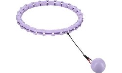 Weight Hoops One Fitness: OHA02 HULA HOP VIOLETINĖ SU SVORIU ONE FITNESS