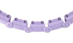Weight Hoops One Fitness: OHA02 HULA HOP VIOLETINĖ SU SVORIU ONE FITNESS