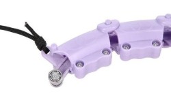 Weight Hoops One Fitness: OHA02 HULA HOP VIOLETINĖ SU SVORIU ONE FITNESS