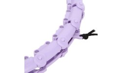 Weight Hoops One Fitness: OHA02 HULA HOP VIOLETINĖ SU SVORIU ONE FITNESS