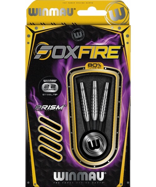 Darts Winmau: Smiginio strėlytės Winmau Foxfire 80% Tungsten 22 g