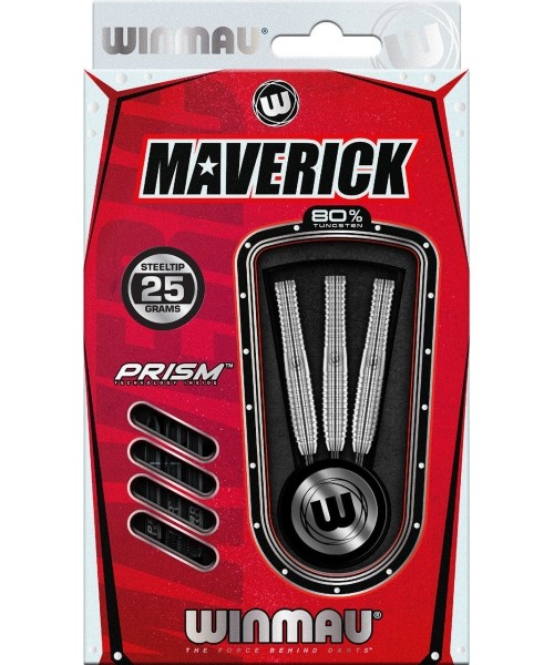 Darts Winmau: Winmau Maverick 80% tungsten steel tip darts