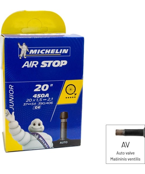 Gloves & Helmets & Accessories : Kamera Michelin 20 x 1.40/2.10 (37/54-406) AV34 G4