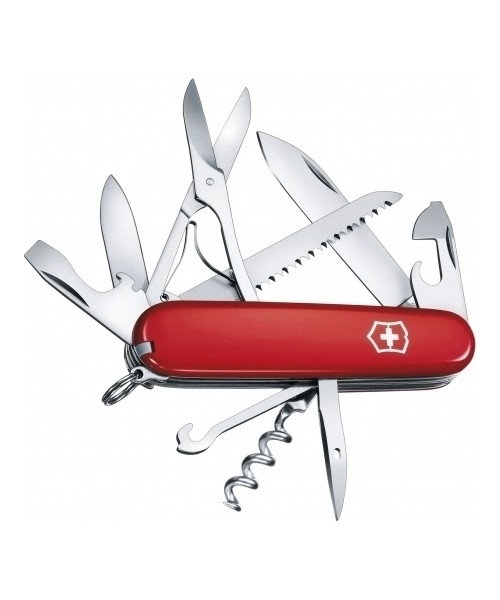 Daugiafunkciai įrankiai ir peiliai : Kišeninis peilis Victorinox Huntsman, 1.3713, 15 funkcijų