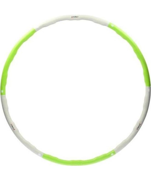 Weight Hoops HMS: Išrenkamas lankas lieknėjimui HMS HHP003 žalias-pilkas, 100cm