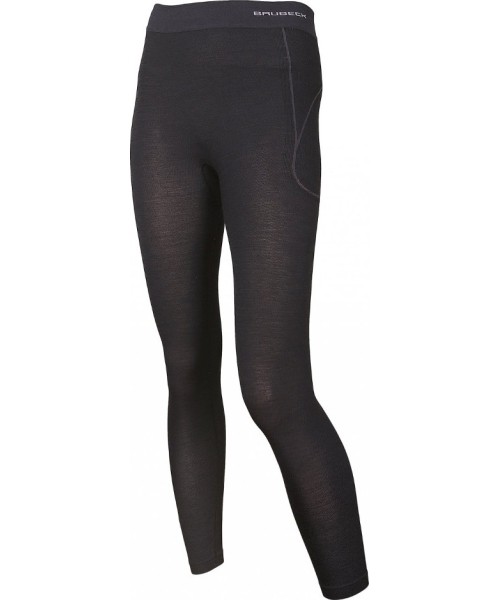 Pants and Shorts Brubeck: Brubeck Kelnės Moterims Active Wool Black