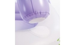 Vaikų baseinai Intex: Pripučiamas vaikų baseinas su stogeliu violetinės spalvos INTEX 57470-DINO