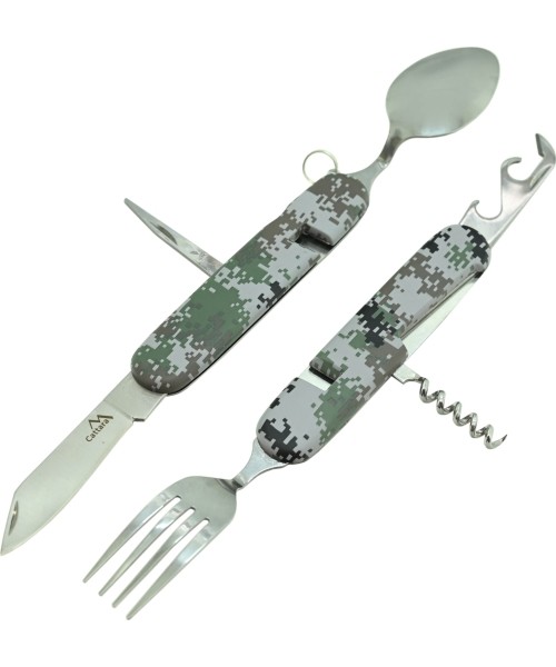 Multifunction Tools and Knives Cattara: Kišeninis peilis DIGI CAMPER 11cm