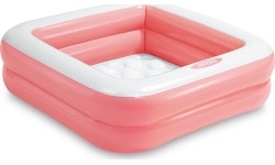 Vaikų baseinai Intex: Pripučiamas vaikiškas baseinas 57100 Šviesiai rožinis - INTEX