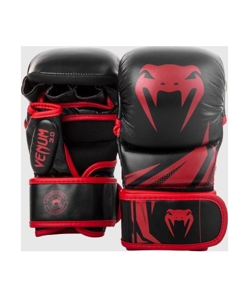 MMA pirštinės Venum: Sparring Gloves Venum Challenger 3.0 - Black/Red