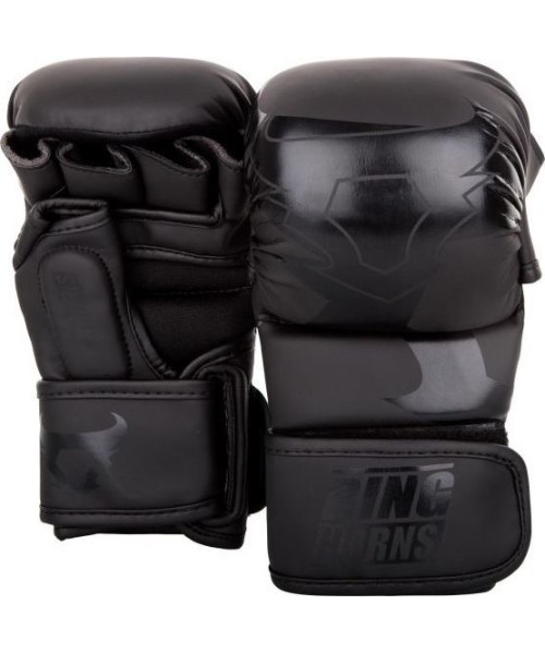 Boxing Gloves Ringhorns: Sparingo pirštinės Ringhorns Charger - Black/Black