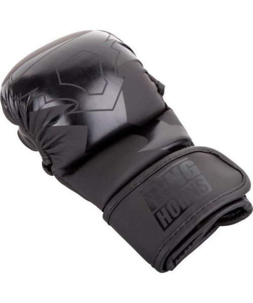 Bokso pirštinės Ringhorns: Sparingo pirštinės Ringhorns Charger - Black/Black