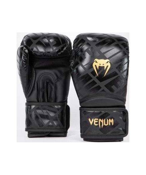 Boxing Gloves Venum: "Venum Contender 1.5 XT" bokso pirštinės - juodos/auksinės