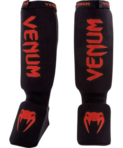 Leg Protection Venum: Apsaugos kojoms Venum Kontact - Black/Red