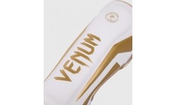 Leg Protection Venum: Apsaugos kojoms Venum Elite Standup - White/Gold