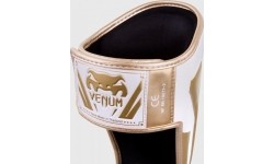 Leg Protection Venum: Apsaugos kojoms Venum Elite Standup - White/Gold