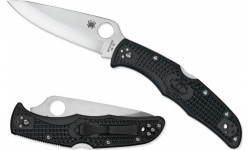 Medžiokliniai ir išgyvenimo peiliai Spyderco, Inc.: Sulankstomas peilis Spyderco C10PBK Endura 4, juodas