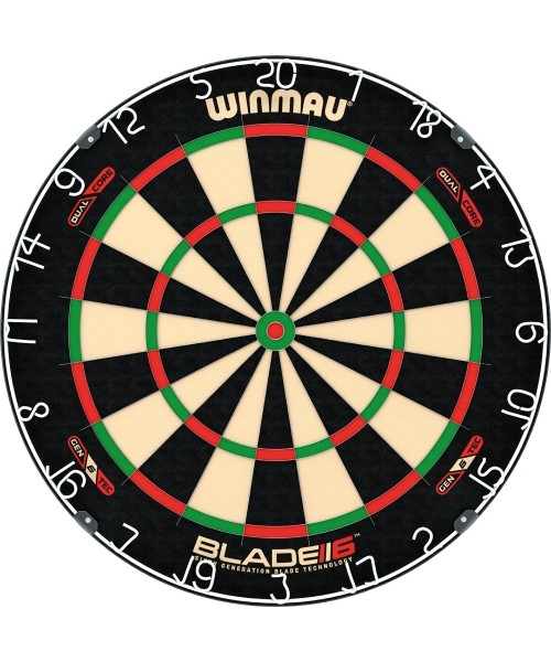 Smiginio taikiniai Winmau: Smiginio taikinys Winmau Blade 6 Dual Core