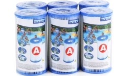 Vandens atrakcionai Intex: Baseino vandens filtrai A tipo Intex, 6vnt