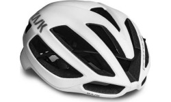 Aksesuarai bei priedai dviračiams Kask: Dviratininko šalmas Kask Protone Icon WG11, dydis L, baltas matinis