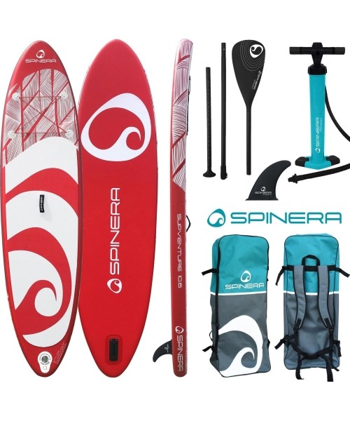 Irklentės Jobe (SUP) Spinera: Pripučiama irklentė Spinera Supventure 10'6 DLT, 320x80x15cm