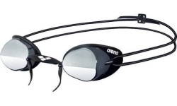 Diving Goggles & Masks Arena: Plaukimo akiniai Swedix Mirror, sidabro-juodos sp.