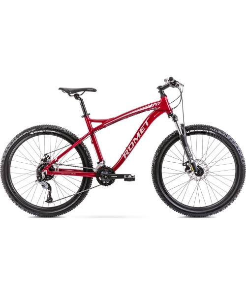 City Bikes Romet: Dviratis Romet Rambler FIT 26 2024 cherry-silver