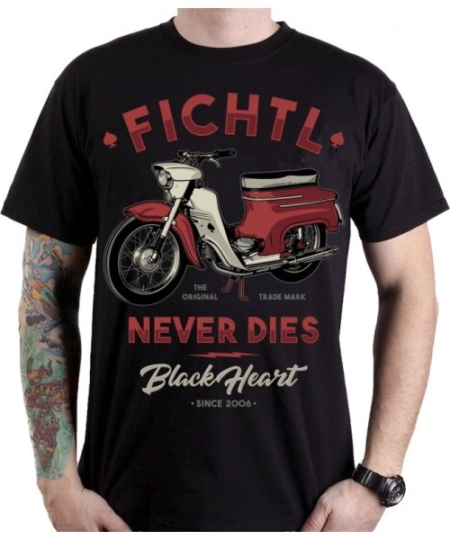 Men's T-Shirts Black Heart: Marškinėliai BLACK HEART Fichtl