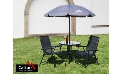 Chairs and Stools Cattara: Sulankstoma sodo kėdė Cattara Terst – juoda