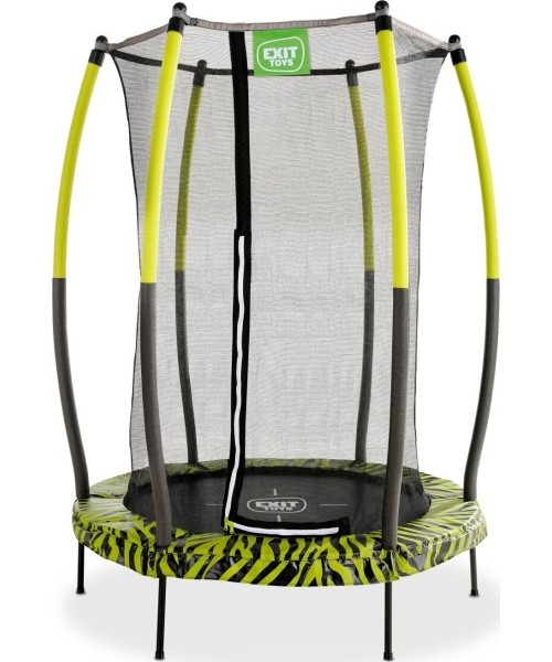 Pastatomi batutai Exit: EXIT Tiggy junior trampoline with safety ø140cm - black/green