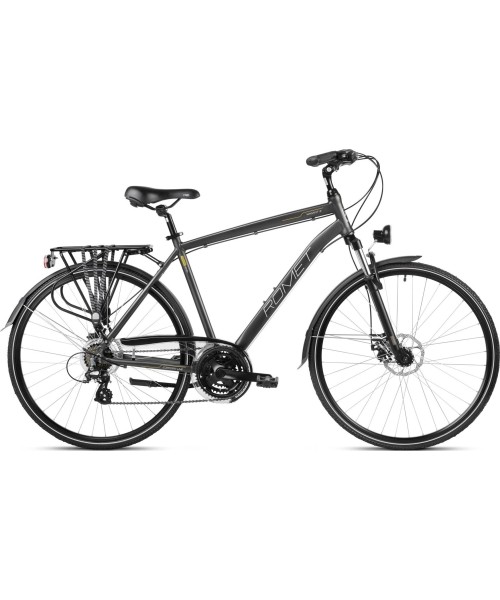 City Bikes Romet: Dviratis Romet Wagant 2 28" 2023 grey-gold