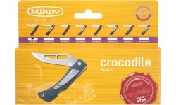 Hunting and Survival Knives : "Mikov Crocodile" peilis 243-NH-1 juodas