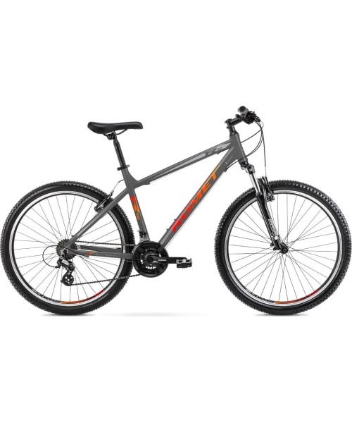 City Bikes Romet: Dviratis Romet Rambler R7.0 27.5" 2022 graphite-silver