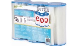 Towables Jobe Intex: Filtr filtry typ A - do pompy basenu intex 29000 - 3 sztuki
