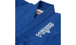 Jiu Jitsu Kimono Venum: Venum Contender Kids BJJ Gi (Free white belt included) - Blue