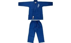 Jiu Jitsu Kimono Venum: Venum Contender Kids BJJ Gi (Free white belt included) - Blue