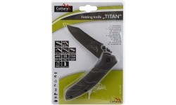 Hunting and Survival Knives Cattara: Sulankstomas peilis su fiksacija Cattara Titan 22 cm