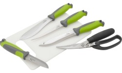 Grill Tools and Accessories Cattara: Peilių rinkinys griliui Cattara, 4+1+1