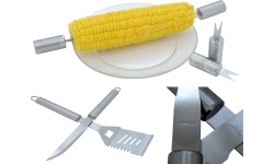 Grill Tools and Accessories Cattara: Grilio įrankių rinkinys Cattara – 30 vnt., aliumininis dėklas