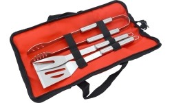 Grill Tools and Accessories Cattara: Grilio įrankių rinkinys Cattara – 3 vnt., tekstilinis dėklas