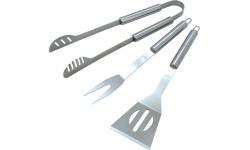 Grill Tools and Accessories Cattara: Grilio įrankių rinkinys Cattara – 3 vnt., tekstilinis dėklas