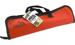 Grill Tools and Accessories Cattara: Grilio įrankių rinkinys Cattara – 3 vnt., tekstilinis dėklas