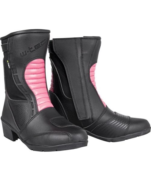 Women's High Boots W-TEC: Moteriški odiniai moto batai W-Tec Beckie W-5036