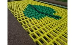 In-ground trampolines : Trampoline Inter-Play Orta 150 x 225