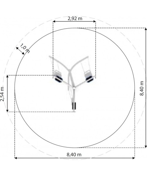Outdoor Toys : Hanging Roundabout Inter-Play Solano 3-4