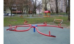 Vaikiškos sūpynės ir nameliai : Sūpynės Inter-Play Octopus