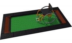 In-ground trampolines : Trampoline Inter-Play Orta-I 150 x 250