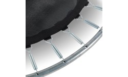 In-ground trampolines Exit: Įkasamas batutas su tinklu Exit Silhouette 366cm - Rožinis
