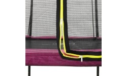 On-ground trampolines Exit: Apvalus batutax Exir Silhouette 244cm - Rožinis