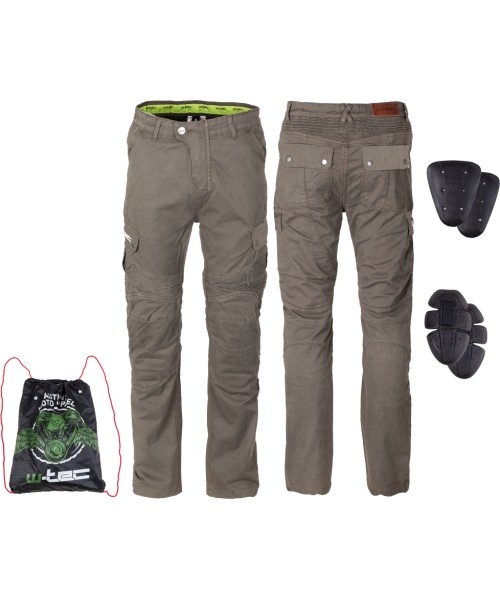 Men's Textile Motorcycle Trousers W-TEC: Vyriški moto džinsai W-TEC Shoota